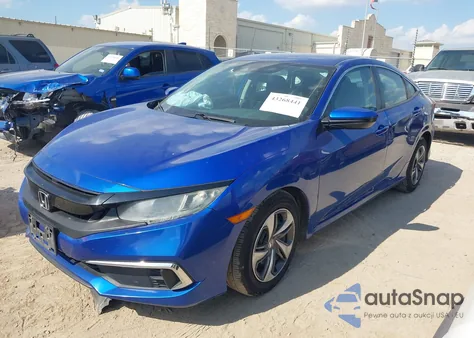 2019 Honda Civic Lx from USA, damaged, VIN 19XFC2F69KE047899